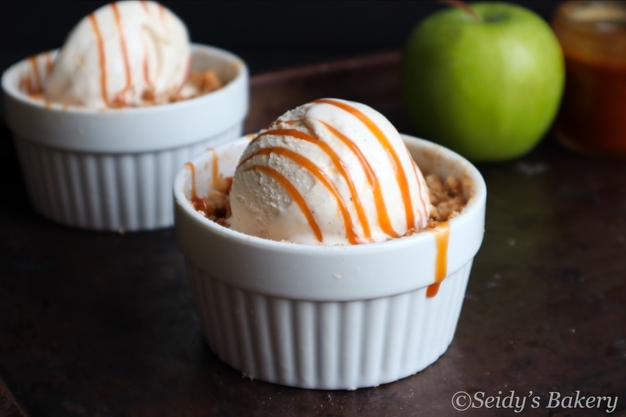 Apple Crisp for two