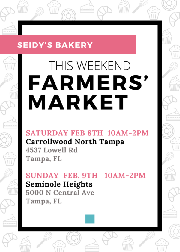 Tampa Bay Farmers' Market Seidy's Bakery