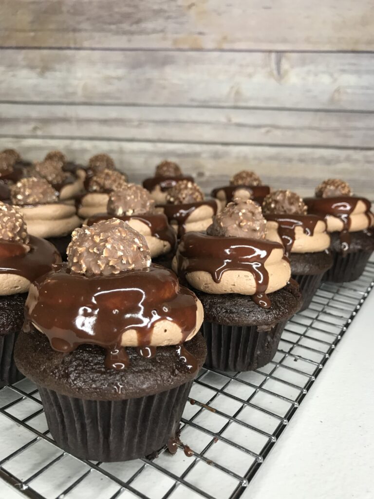 Nutella Ferrero Cupcakes