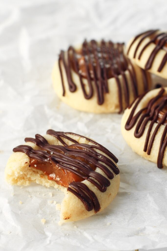 Dulce de Leche Thumbprint Cookies