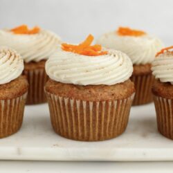 Carrot Cupcakes with Cream Cheese Frosting