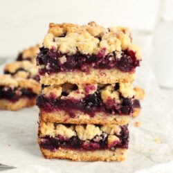 Lemon Blueberry Crumb Bars