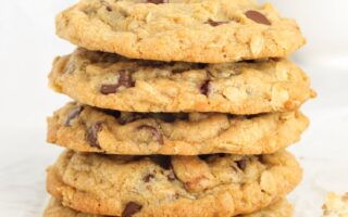 Brown Butter Oatmeal Chocolate Chip Cookies