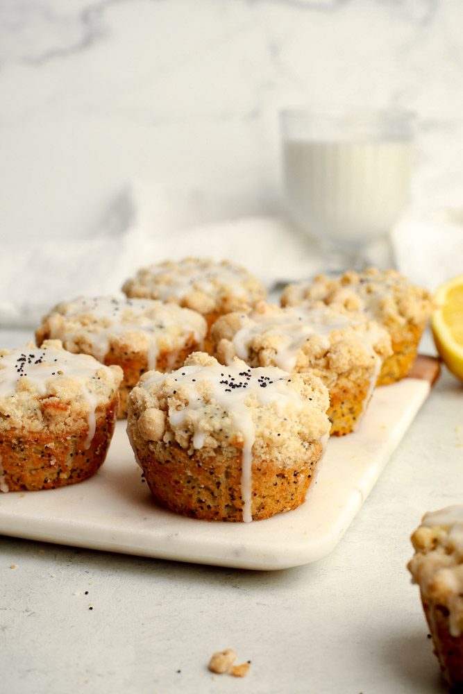 lemon poppyseed muffins