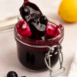 Easy blueberry sauce